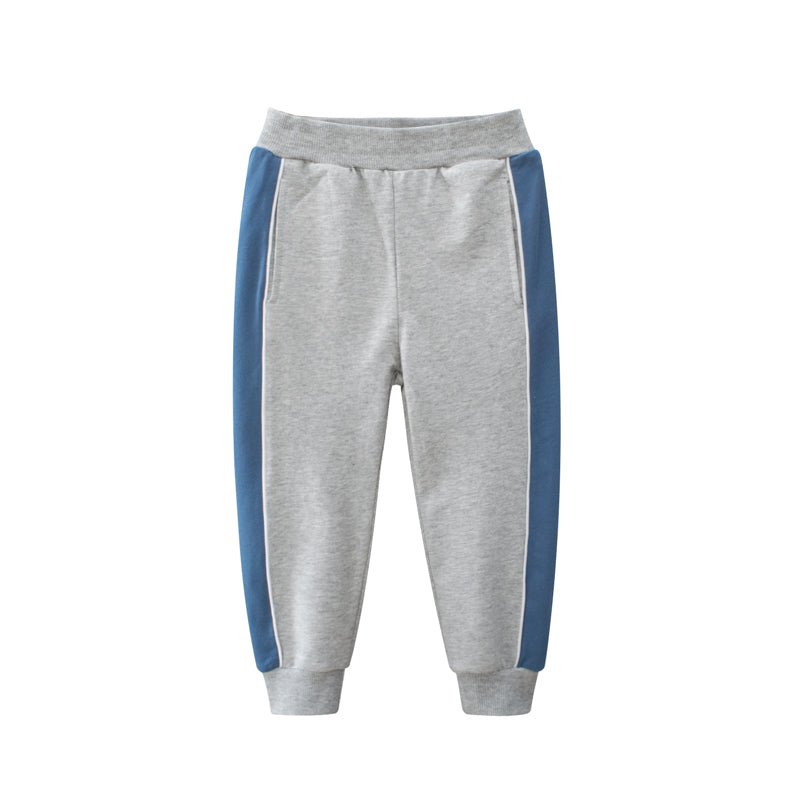 Boys Strips On Two-Side Sports Pants In Spring Autumn