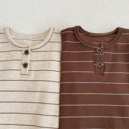 Baby Striped Pattern T-Shirt Shorts Casual Comfy Sets, MyKids-USA®, Baby & Toddler Outfits, MyKids-USA -  -  -  -  -  -  - 