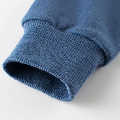 Baby Boy Slogan Pirnt Pattern Long Sleeve Pullover Thickened Hoodie, MyKids-USA®, Baby & Toddler Outerwear, MyKids-USA -  -  -  -  -  -  - 