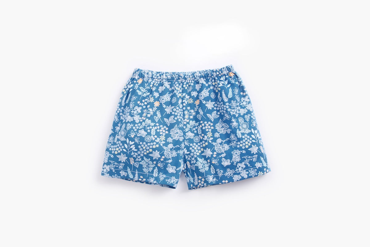 Baby Printed Pattern Belt Design T-Shirt Combo Shorts Japan Style 1-Pieces Sets Pajamas My Kids-USA