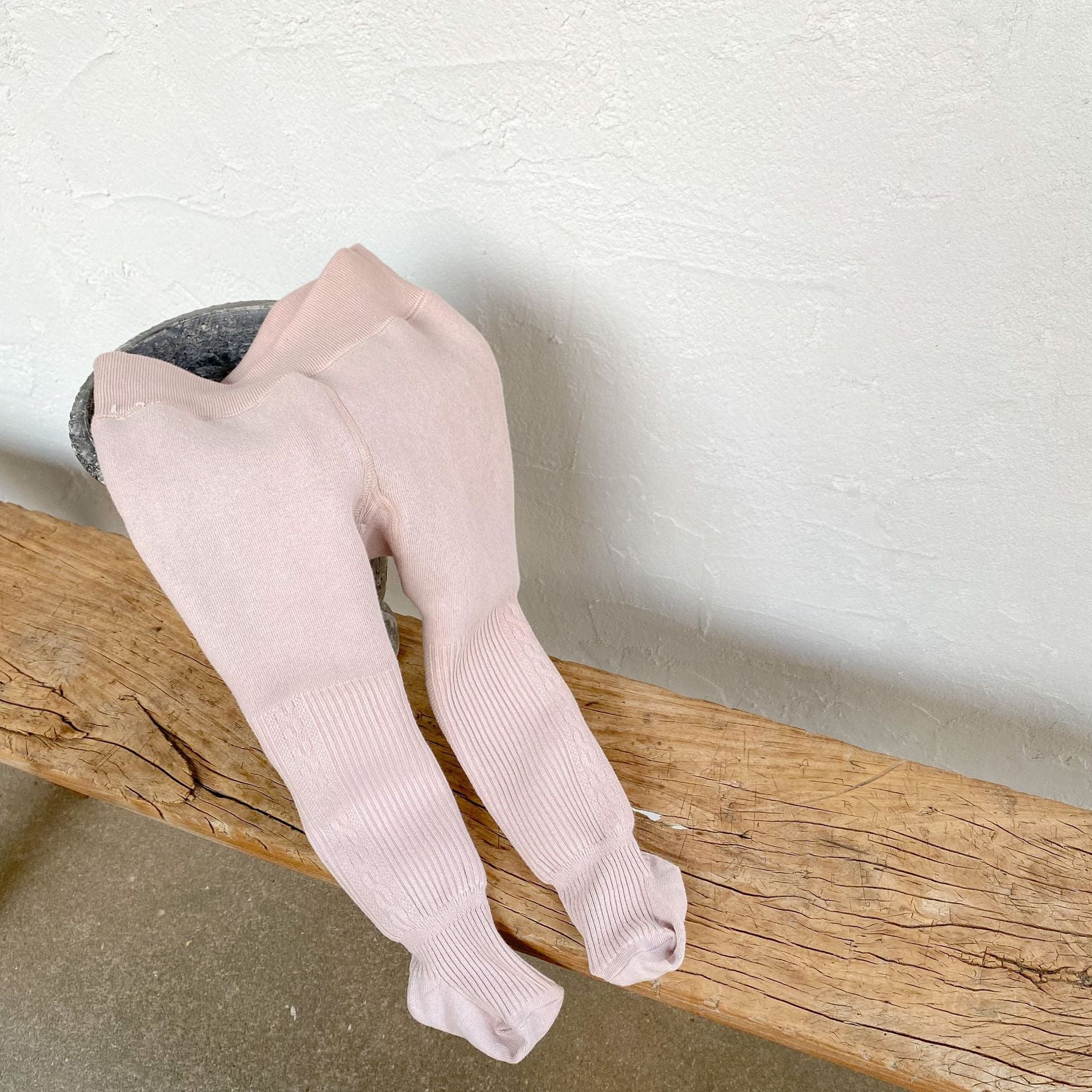 Baby Girl Solid Color Foot Pantyhose Plus Velvet Warm Big PP Leggings, MyKids-USA®, Baby & Toddler Bottoms, MyKids-USA - Size/Age - S (6-12M) - Color - Pink -  -  - JM2210051653-C.