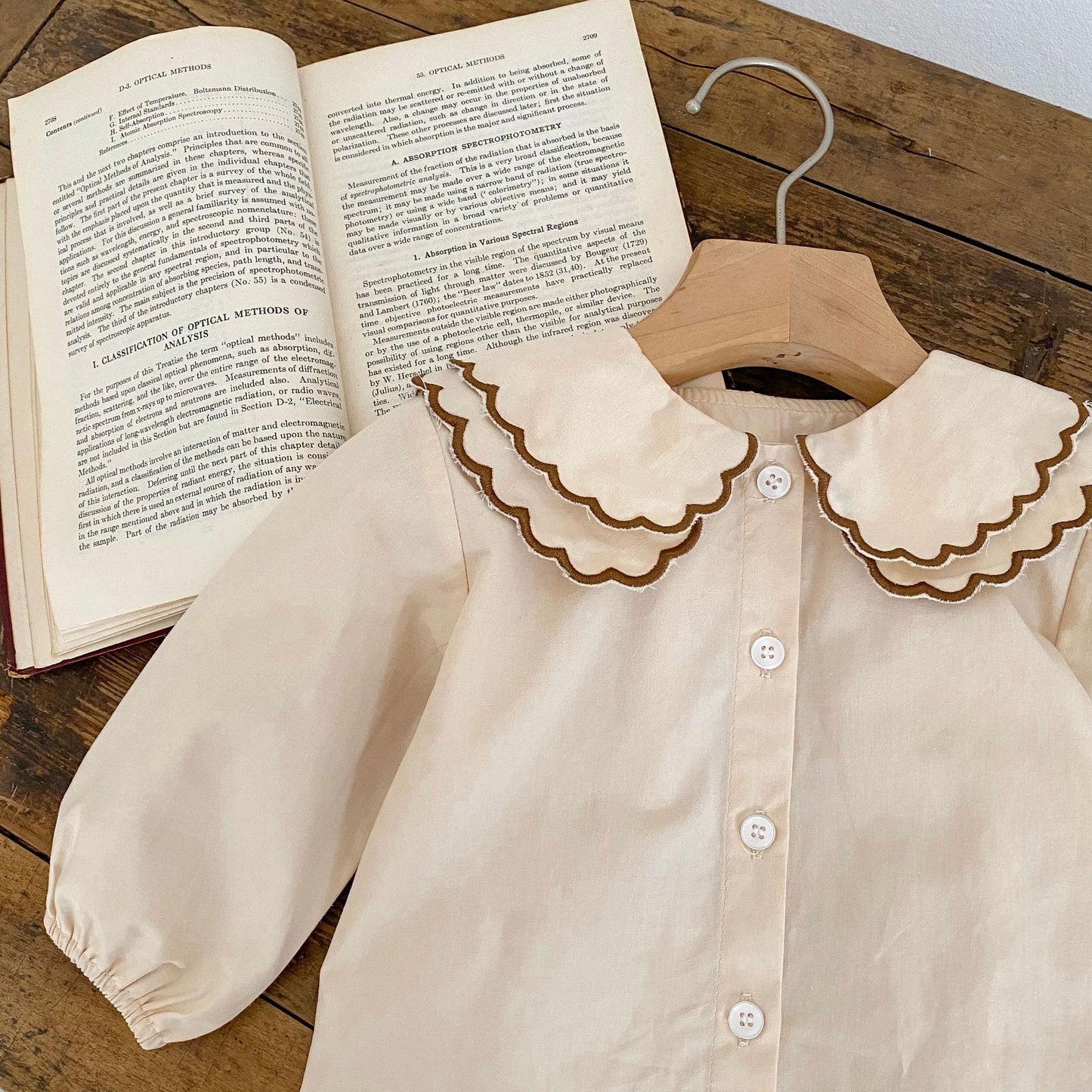 Baby Girl Solid Color Doll Neck Shirt Strap Onesies