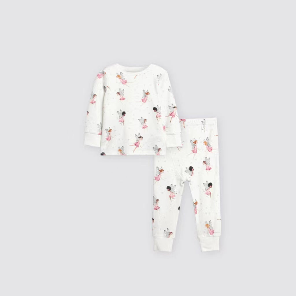 Baby Girl All Over Elk Print Pattern Casual Shirt Combo Pants Sets