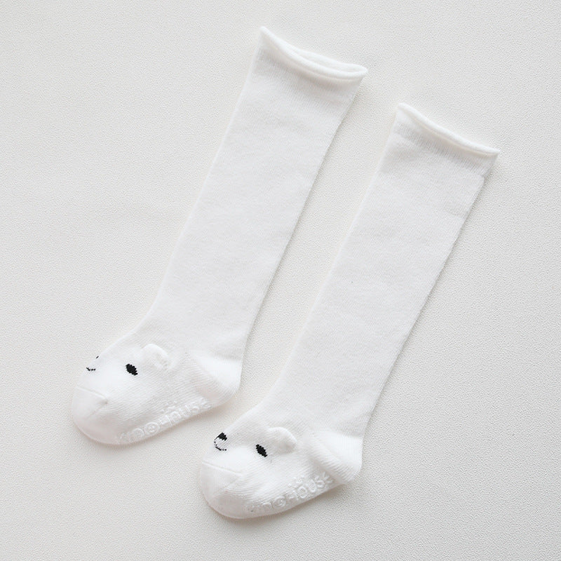 Baby Non-Slip Over The Knee Soft Cotton High Tube Socks