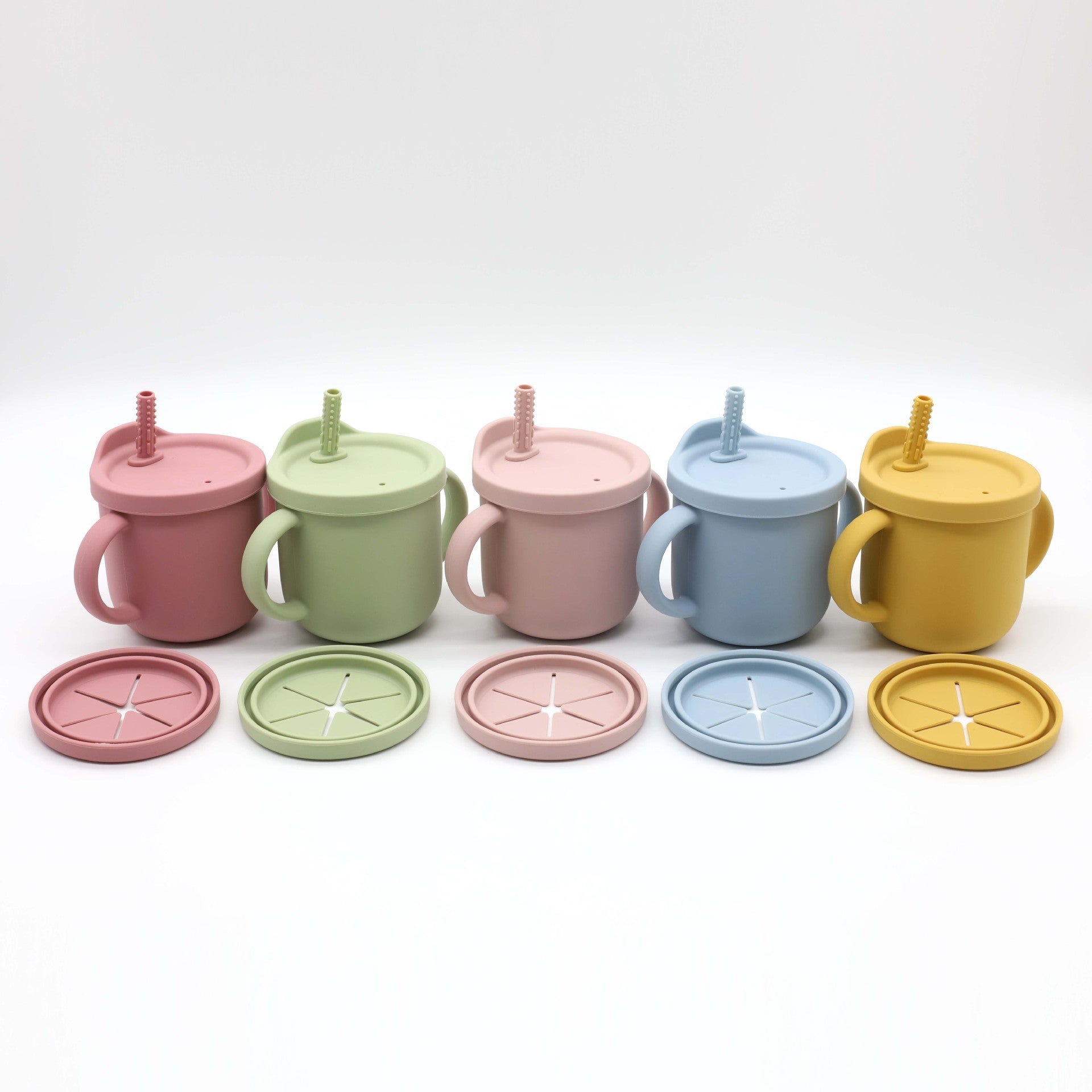 Baby Anti-Drop And Anti-Spill Binaural Learning Drinking Cup silicone, MyKids-USA®, Baby Bottles, MyKids-USA -  -  -  -  -  -  - 