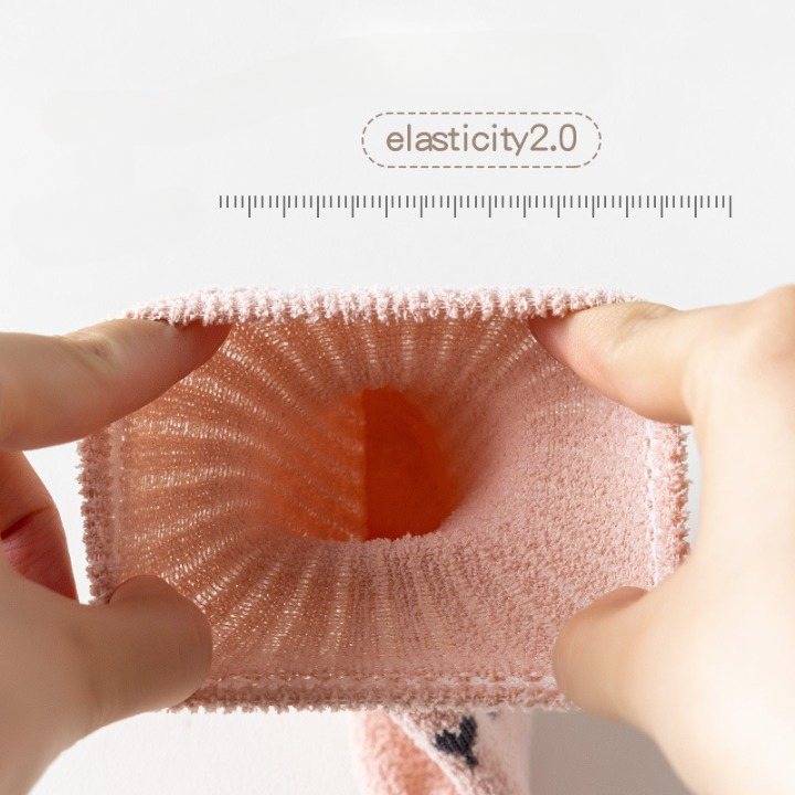 Baby Cartoon Pattern Coral Fleece Comfy Mid-Tube Socks, MyKids-USA®, Socks, MyKids-USA -  -  -  -  -  -  - 