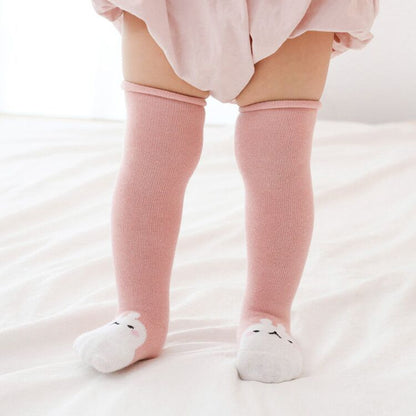 Baby Non-Slip Over The Knee Soft Cotton High Tube Socks
