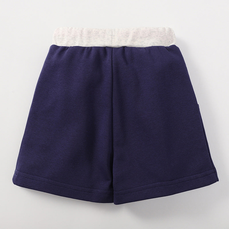Baby Boy Striped Pattern Quality Cotton Western Style Shorts